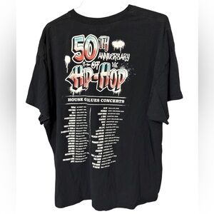 50th Anniversary Hip Hop T-Shirt House of Blues